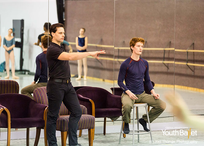 Central Pennsylvania Youth Ballet ballet master blog